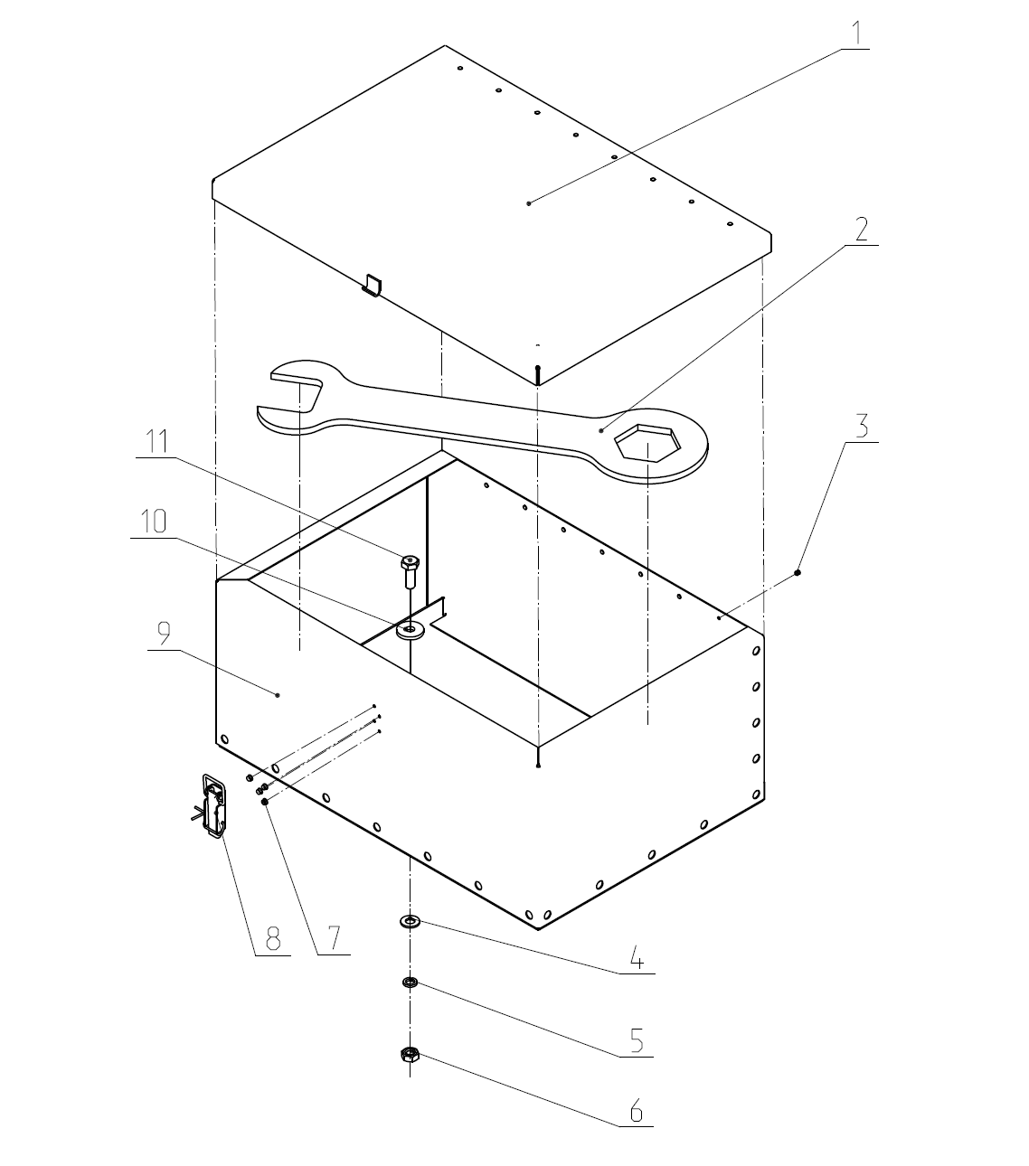 Ящик КБП 00.210